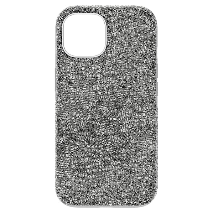 Funda alta para smartphone iPhone® 15, tono plateado Funda alta para smartphone iPhone® 15, tono plateado