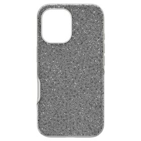 Funda alta para smartphone iPhone® 16, tono plateado