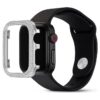 Funda brillante para Apple Watch® Series 4 y 5, 40 mm, tono plateado Funda brillante para Apple Watch® Series 4 y 5, 40 mm, tono plateado