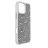 Funda para smartphone con diseño de cristales dispersos, iPhone® 16 Pro Max, tono plateado