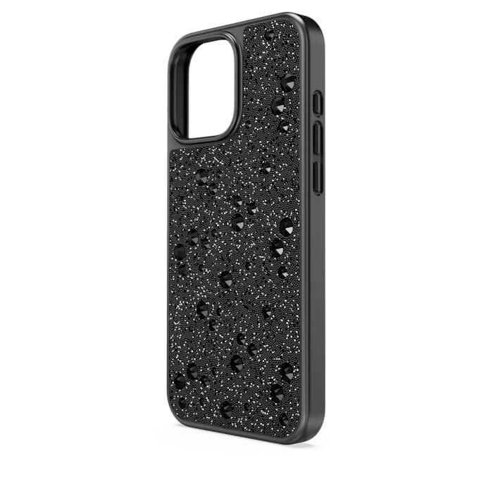 Funda para smartphone con diseño disperso, iPhone® 16 Pro Max, negra Funda para smartphone con diseño disperso, iPhone® 16 Pro Max, negra