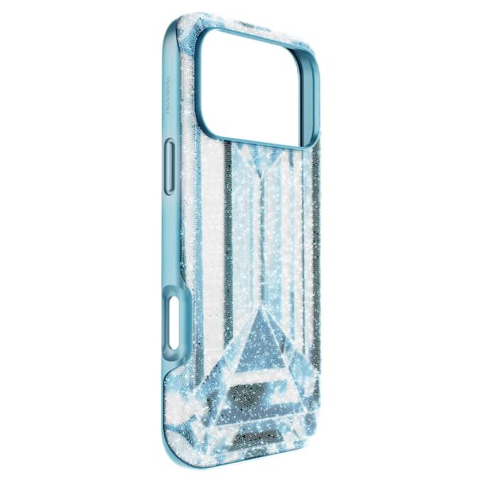 Funda para smartphone con efecto cristal, iPhone® 17 Pro Max, azul Funda para smartphone con efecto cristal, iPhone® 17 Pro Max, azul