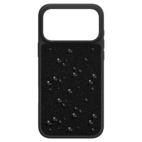 Funda para smartphone High con cristales en la parte trasera plana, iPhone® 17 Pro Max, negra Funda para smartphone High con cristales en la parte trasera plana, iPhone® 17 Pro Max, negra