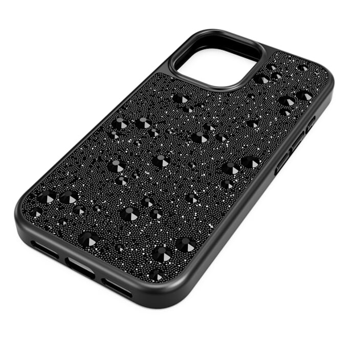 Funda para smartphone High con diseño disperso, iPhone® 16, negra Funda para smartphone High con diseño disperso, iPhone® 16, negra