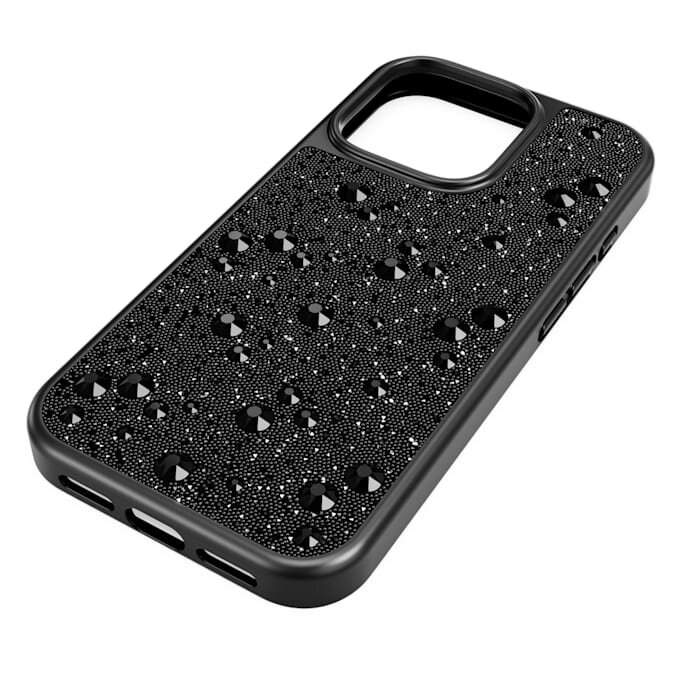 Funda para smartphone «High» con diseño disperso, iPhone® 16 Pro, negra Funda para smartphone «High» con diseño disperso, iPhone® 16 Pro, negra