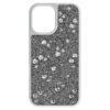 Funda para smartphone «High» con diseño disperso, iPhone® 16, tono plateado Funda para smartphone «High» con diseño disperso, iPhone® 16, tono plateado