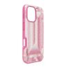 Funda para smartphone «High» con motivo de cristales, iPhone® 16, rosa Funda para smartphone «High» con motivo de cristales, iPhone® 16, rosa
