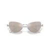 Gafas de sol con clip 2 en 1, llamativas, forma de ojo de gato, Sk7011, blancas Gafas de sol con clip 2 en 1, llamativas, forma de ojo de gato, Sk7011, blancas