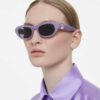 Gafas de sol con forma de almohada, moradas Gafas de sol con forma de almohada, moradas