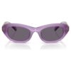 Gafas de sol con forma de almohada, moradas Gafas de sol con forma de almohada, moradas