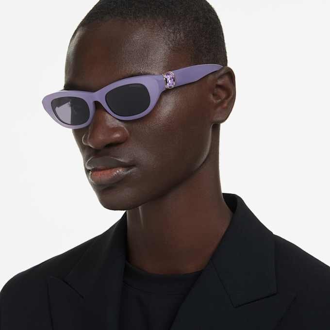 Gafas de sol con forma de almohada, moradas Gafas de sol con forma de almohada, moradas