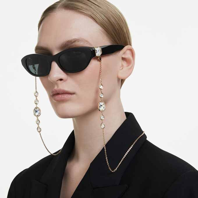 Gafas de sol con forma de almohadilla, negras Gafas de sol con forma de almohadilla, negras