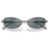 Gafas de sol con forma de cojín, Sk7042, tono plateado Gafas de sol con forma de cojín, Sk7042, tono plateado