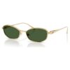 Gafas de sol con forma de cojín, Sk7042, verdes Gafas de sol con forma de cojín, Sk7042, verdes
