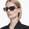 Gafas de sol con forma de mariposa, Sk6033, negras Gafas de sol con forma de mariposa, Sk6033, negras