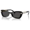 Gafas de sol con forma de mariposa, Sk6033, negras Gafas de sol con forma de mariposa, Sk6033, negras