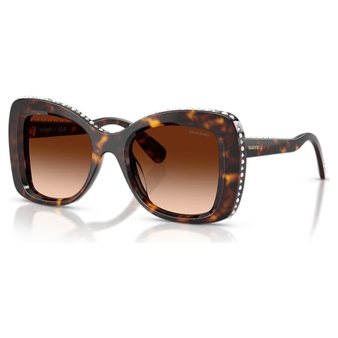 Gafas de sol con forma de mariposa, Sk6062U, marrón Gafas de sol con forma de mariposa, Sk6062U, marrón
