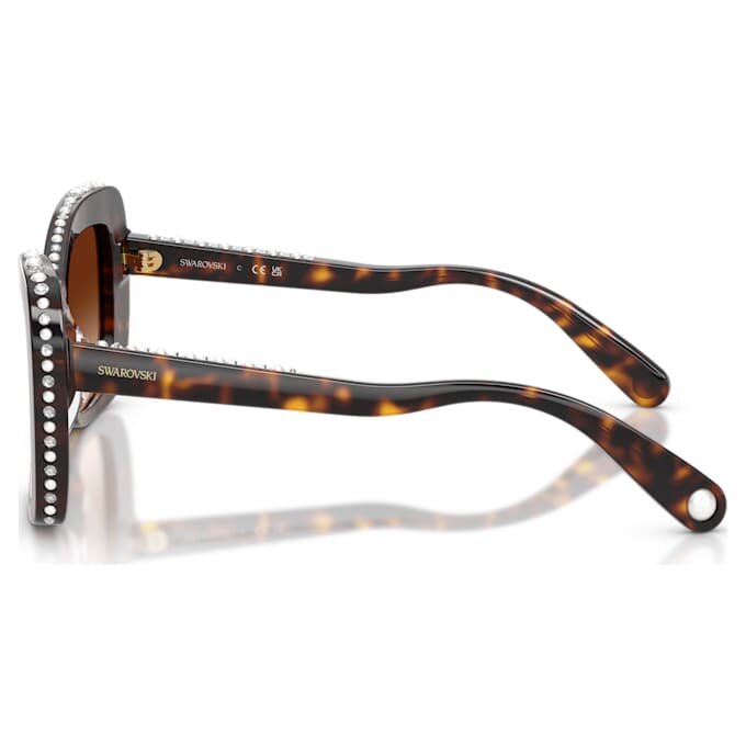 Gafas de sol con forma de mariposa, Sk6062U, marrón Gafas de sol con forma de mariposa, Sk6062U, marrón