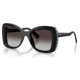 Gafas de sol con forma de mariposa, Sk6062U, negras Gafas de sol con forma de mariposa, Sk6062U, negras