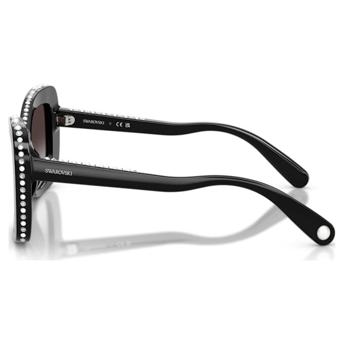 Gafas de sol con forma de mariposa, Sk6062U, negras Gafas de sol con forma de mariposa, Sk6062U, negras