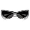 Gafas de sol con forma de mascarilla, SK6027, negro Gafas de sol con forma de mascarilla, SK6027, negro