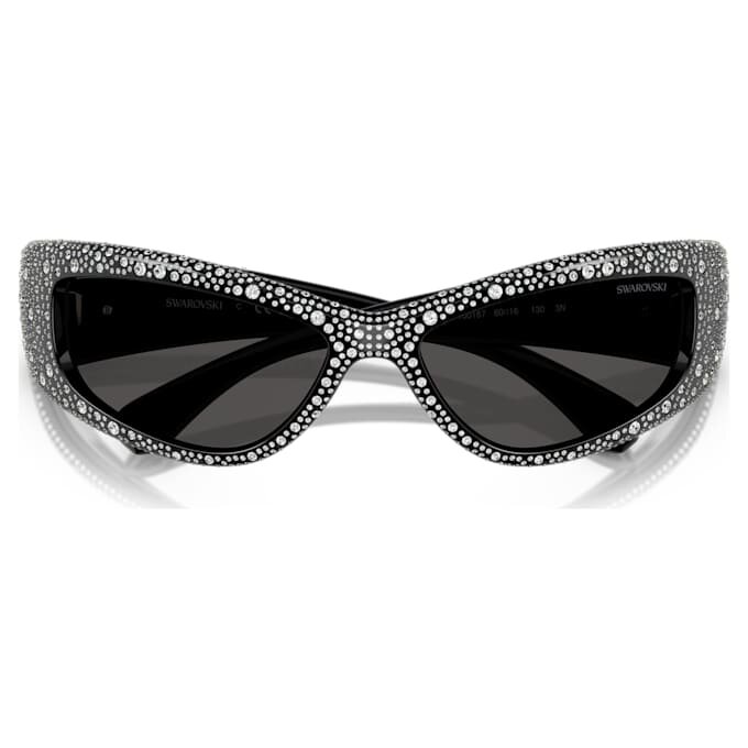 Gafas de sol con forma de mascarilla, SK6027, negro Gafas de sol con forma de mascarilla, SK6027, negro