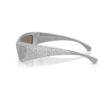 Gafas de sol con forma de máscara, Sk6027, tono plateado Gafas de sol con forma de máscara, Sk6027, tono plateado