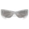 Gafas de sol con forma de máscara, Sk6027, tono plateado Gafas de sol con forma de máscara, Sk6027, tono plateado