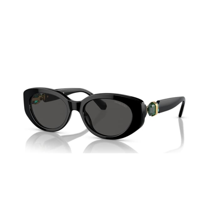 Gafas de sol con forma de ojo de gato, Sk6002, negras Gafas de sol con forma de ojo de gato, Sk6002, negras