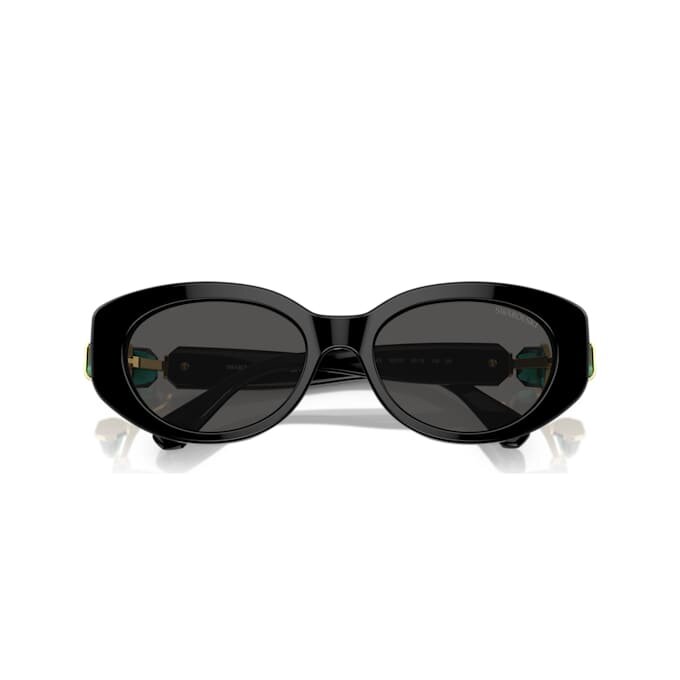 Gafas de sol con forma de ojo de gato, Sk6002, negras Gafas de sol con forma de ojo de gato, Sk6002, negras