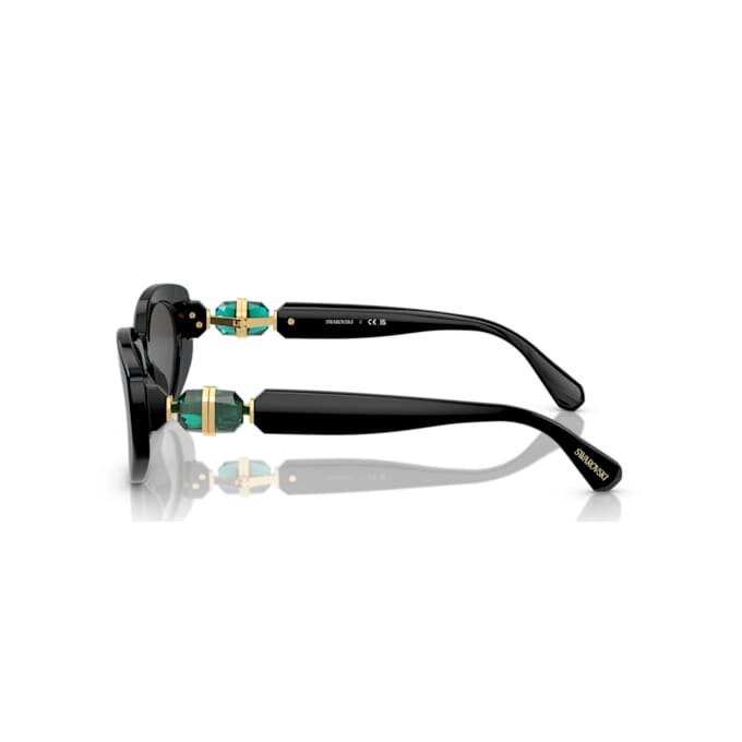 Gafas de sol con forma de ojo de gato, Sk6002, negras Gafas de sol con forma de ojo de gato, Sk6002, negras