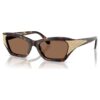 Gafas de sol con forma de ojo de gato, Sk6029, marrón Gafas de sol con forma de ojo de gato, Sk6029, marrón