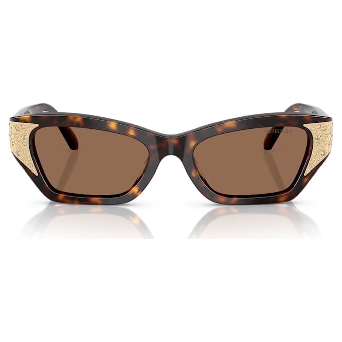 Gafas de sol con forma de ojo de gato, Sk6029, marrón Gafas de sol con forma de ojo de gato, Sk6029, marrón