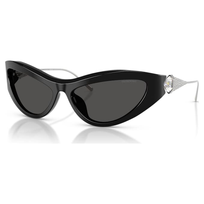 Gafas de sol con forma de ojo de gato, SK6046, negras Gafas de sol con forma de ojo de gato, SK6046, negras