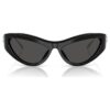 Gafas de sol con forma de ojo de gato, SK6046, negras Gafas de sol con forma de ojo de gato, SK6046, negras