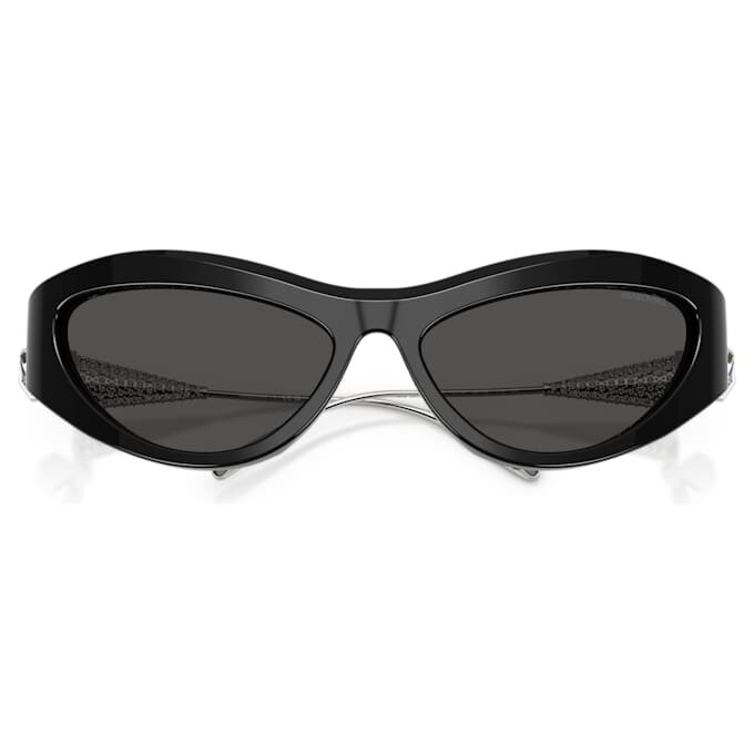 Gafas de sol con forma de ojo de gato, SK6046, negras Gafas de sol con forma de ojo de gato, SK6046, negras