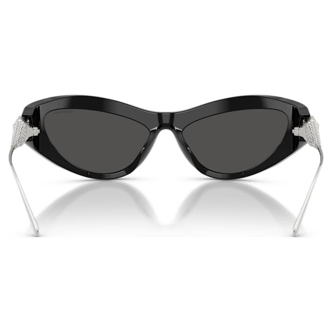 Gafas de sol con forma de ojo de gato, SK6046, negras Gafas de sol con forma de ojo de gato, SK6046, negras