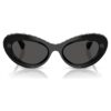 Gafas de sol con forma de ojo de gato, Sk6061U, negras Gafas de sol con forma de ojo de gato, Sk6061U, negras