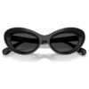 Gafas de sol con forma de ojo de gato, Sk6061U, negras Gafas de sol con forma de ojo de gato, Sk6061U, negras