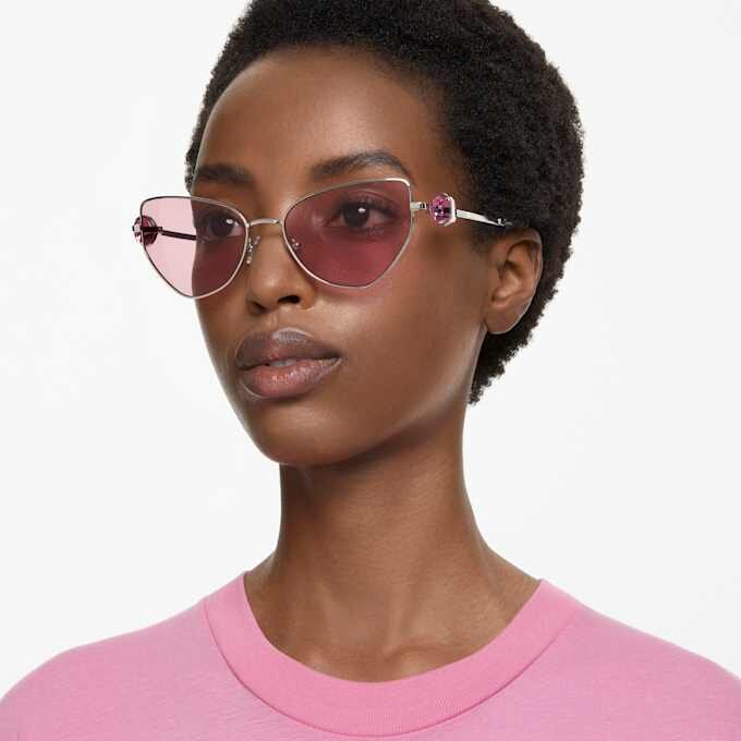 Gafas de sol con forma de ojo de gato, Sk7003, rosa Gafas de sol con forma de ojo de gato, Sk7003, rosa