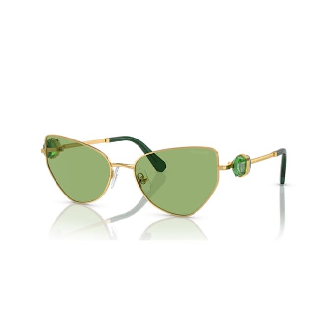 Gafas de sol con forma de ojo de gato, Sk7003, verdes Gafas de sol con forma de ojo de gato, Sk7003, verdes