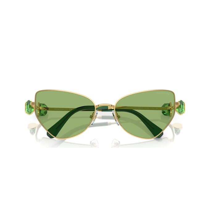 Gafas de sol con forma de ojo de gato, Sk7003, verdes Gafas de sol con forma de ojo de gato, Sk7003, verdes