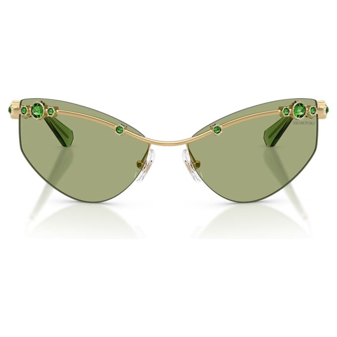 Gafas de sol con forma de ojo de gato, Sk7039, tono dorado Gafas de sol con forma de ojo de gato, Sk7039, tono dorado