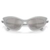 Gafas de sol con forma de ojo de gato, tono plateado Gafas de sol con forma de ojo de gato, tono plateado