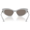 Gafas de sol con forma de ojo de gato, tono plateado Gafas de sol con forma de ojo de gato, tono plateado