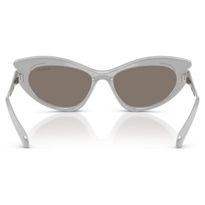Gafas de sol con forma de ojo de gato, tono plateado Gafas de sol con forma de ojo de gato, tono plateado