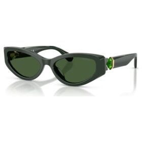 Gafas de sol con montura de ojo de gato, Sk6045, verdes