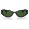 Gafas de sol con montura de ojo de gato, Sk6045, verdes Gafas de sol con montura de ojo de gato, Sk6045, verdes