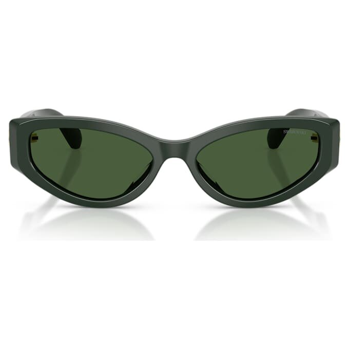 Gafas de sol con montura de ojo de gato, Sk6045, verdes Gafas de sol con montura de ojo de gato, Sk6045, verdes
