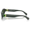 Gafas de sol con montura de ojo de gato, Sk6045, verdes Gafas de sol con montura de ojo de gato, Sk6045, verdes